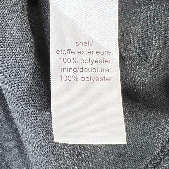 Maurices Black chiffon,  flowy, blouse with metallic dots size medium in NWT - Picture 4 of 8